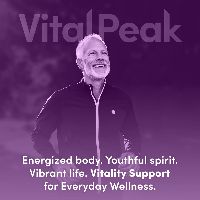 [Australia] - Longevity Peak - Healthy Aging & Cellular Energy Support Supplements for Women & Men - with Ashwagandha, Astragalus, Cat's Claw, Ceylon Cinnamon, L-Lysine, L-Glutamine & More - 60 Capsules 
