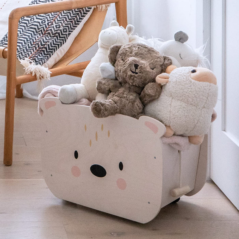 [Australia] - SNOObear White Noise Machine - Cry-Activated Plush Baby Sleep Soother - Cocoa Cocoa Plush 