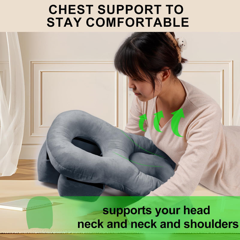 [Australia] - Face Down Pillow for Sleeping/After Eye Surgery, Face Down for Bed After BBL/Massage, Stomach Sleeping/Prone Pillow, Retinal Vitrectomy Recovery Equipment 