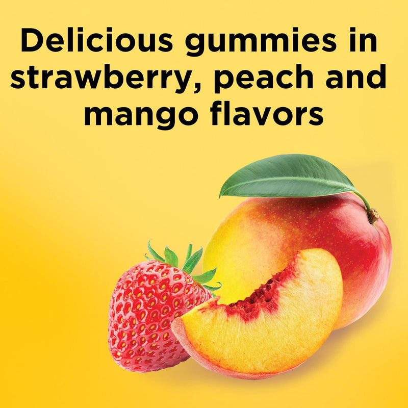 Nature Made Vitamin D3 2000 IU Per Serving Gummies,Bone,Teeth,Muscle and Immune Health Support,75 Day Supply,150 Vitamin D Gummies for Adults,(Pack of 2) Strawberry, Peach, Mango 150 Count (Pack of 2)