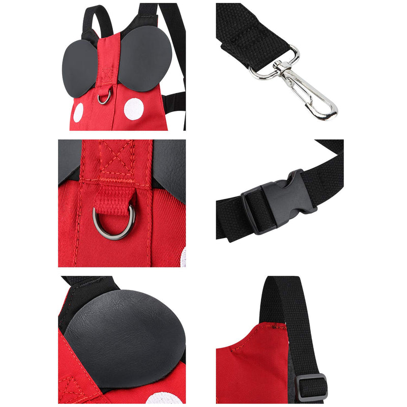 [Australia] - Toddler Leash Baby Harness Child Leash for Toddler Kids, Backpack Baby Kids Leash for Toddlers Age 1 2 3 4 5 Years Old Boys and Girls Mic 