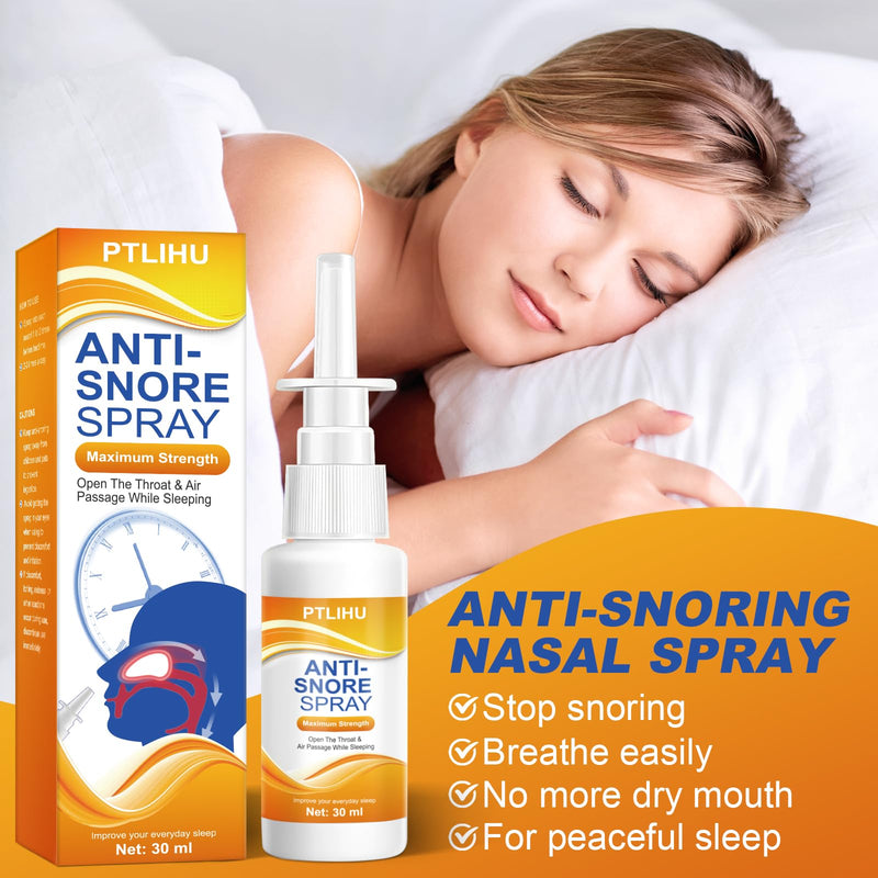 [Australia] - Anti Snoring Spray,Anti Snoring Devices, Snoring Solution to Help Open The Throat & Air Passage, Effective Snore Stopper for Better Sleep, 1 floz 1 Fl Oz (pack of 1) 