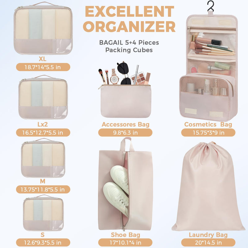 BAGAIL 19 Set Packing Cubes