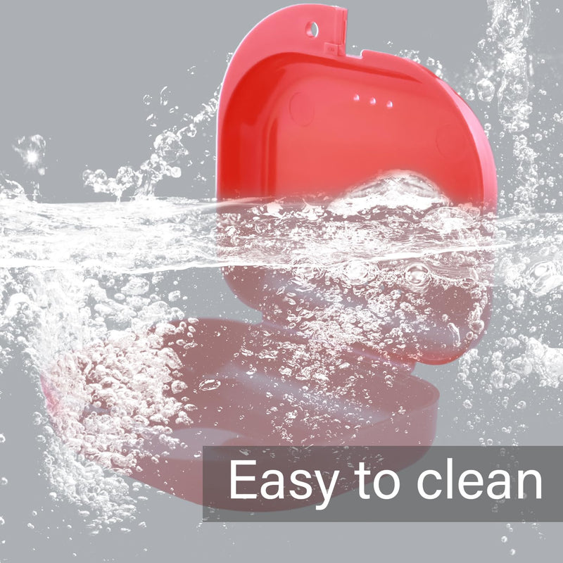 [Australia] - Pack of 6 braces box, denture box, tooth splint box, braces box, denture storage, for denture box, denture box, funny bite splint, grinding splint 