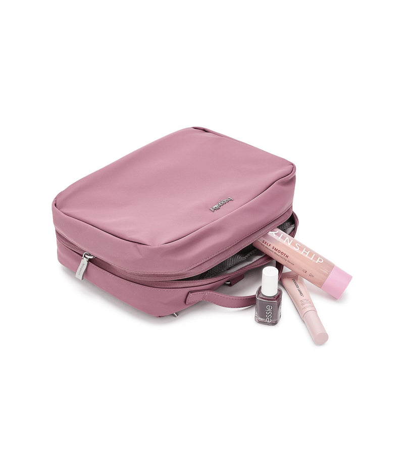 Baggallini Women's Lenox Toiletry Kit, Mauve Twill, One Size