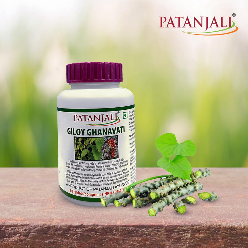 [Australia] - patanjali Giloy Ghanvati 60 Tablets 
