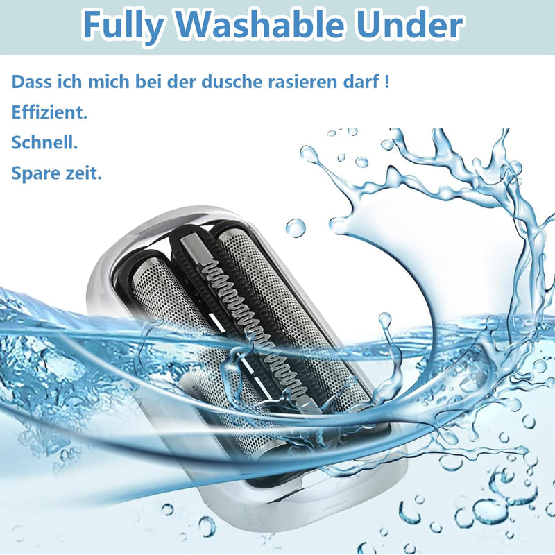 [Australia] - 73s shaving head compatible with Braun Series 7 shaving head & for Braun S7 electric razor head replacement part, suitable for Braun S7 shaving head, for Braun Series 7 of the new generation 7020s 7085cc 7027cs 7071cc etc 73S 