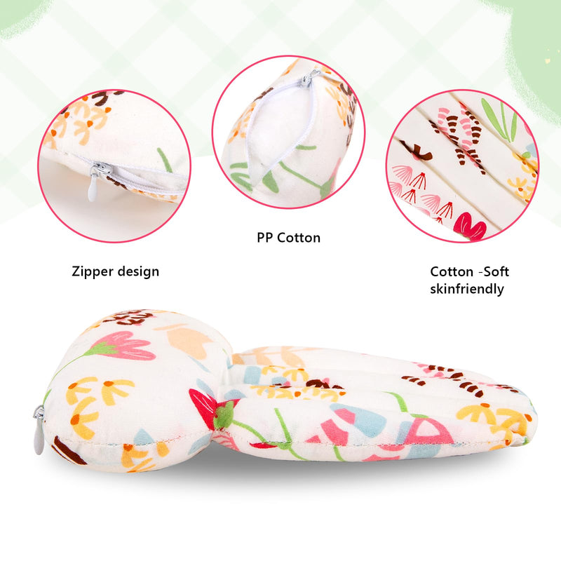 [Australia] - 4 Pcs Lymphedema Axilla Pillow Mastectomy Recovery Breast Pillow, Cotton Post Breast Surgery Pillow for Sleeping Mastectomy Underarm Armpit Pain Relief, Post Mastectomy Must Haves (White) White 