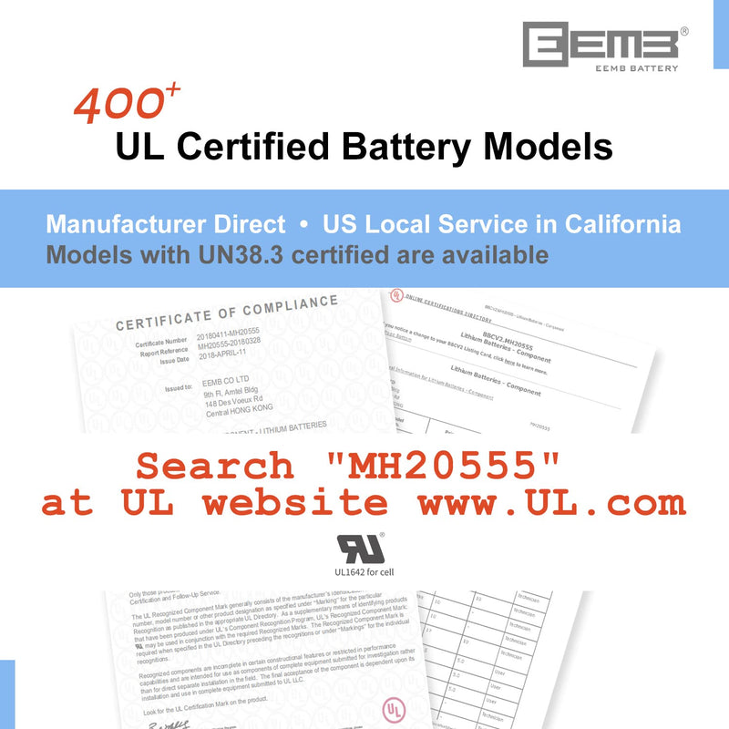 [Australia] - 4Pack EEMB 3.6V D Cell Batteries ER34615 D Size Lithium Batteries 19000mAh Li-SOCL₂ Non-Rechargeable Battery LS-33600 XL-205F for CNC & Printing Machine Tool,Meter,Clock & 1 Year Manufacturer Warranty 