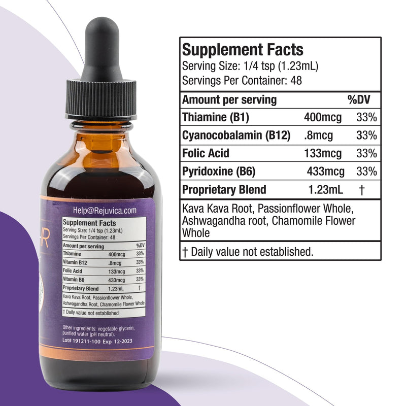 [Australia] - Zenapin IR - All-Natural Advanced Liquid Calming Remedy That Works Fast! | 2X Absorption | Kava Kava, Ashwagandha, Passionflower, Chamomile, B-Vitamins & More 1 
