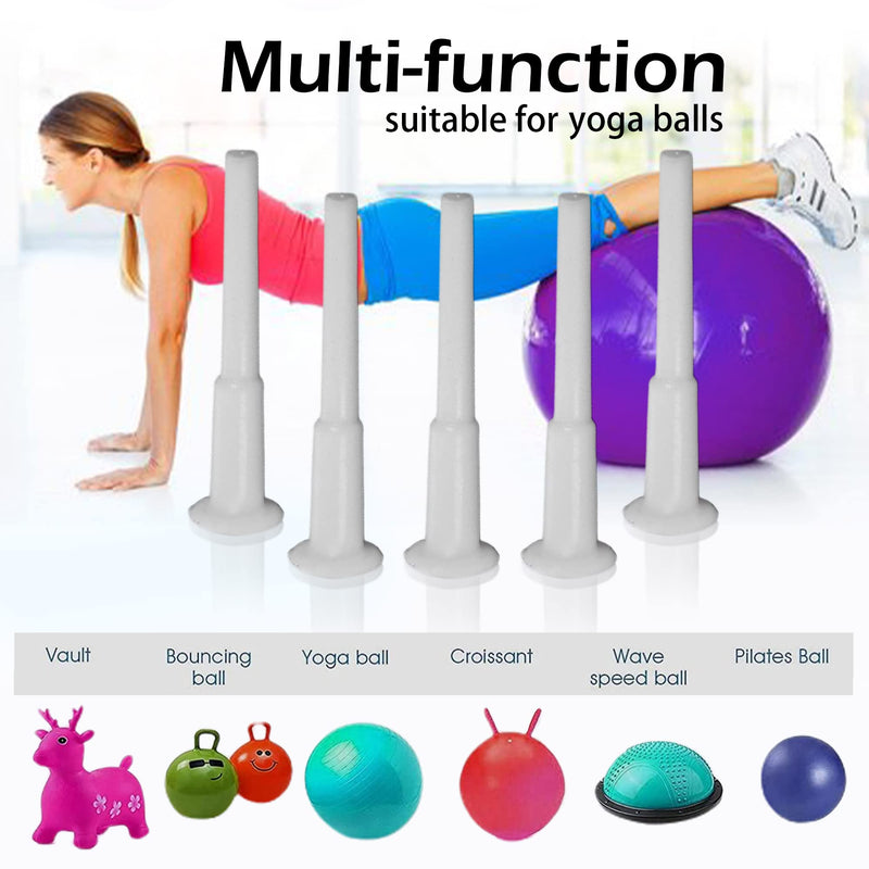 [Australia] - 10-Pieces Fitness Exercise Sport Yoga Ball Inflatable Bed Pool Air Stopper Plug Pin 