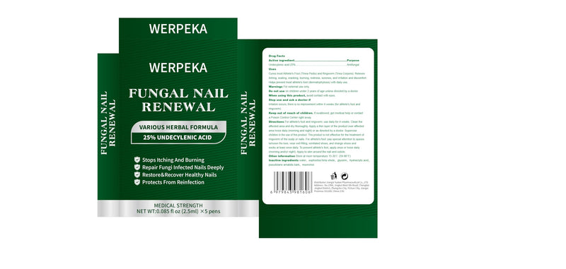 2026 Upgraded Nail Fungus Pen, Toenail Fungus Treatment Extra Strength, 25% Undecylenic Acid Ingrown Toenail Treatment - 5 Pack