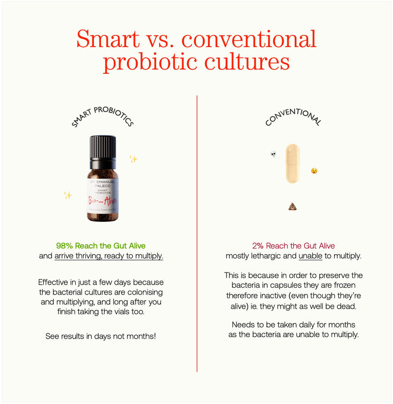 300 Billion Symbiotics · Probiotics & Prebiotics for Gut Repair – Best IBS Tribiotic & Chronic Microbiome Health Treatment – Probiotic Relief for Women Men – 30 Live Liquid Vials Elderberry 10 ml (Pack of 30)