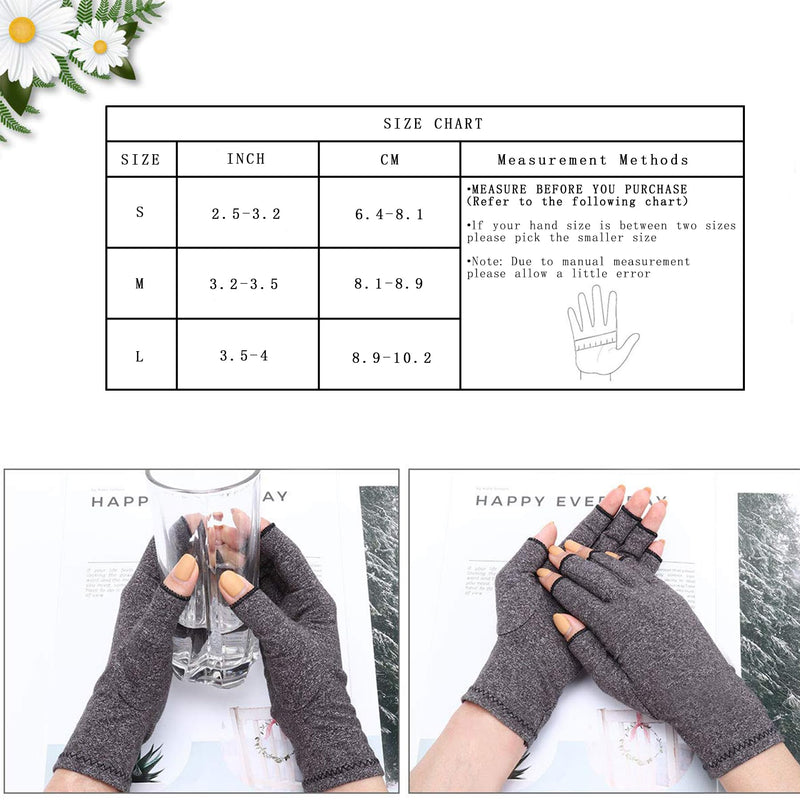 [Australia] - Compression Gloves - Arthritis Gloves Women Men Rheumatoid Gloves Carpal Tunnel Tendonitis for Daily Work Typing M Black 
