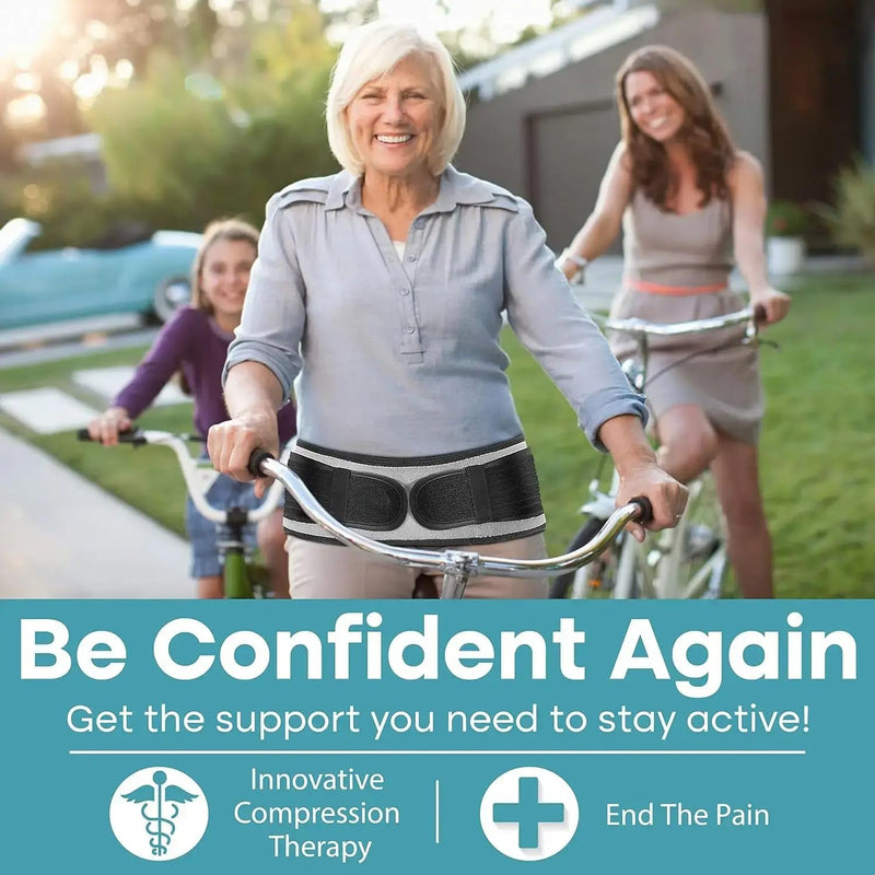 Sacroiliac SI Joint Hip Belt - Regular Fits Hip Size 30-45"