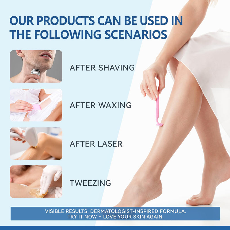 [Australia] - Morovan Razor Bumps Treatment: Ingrown Hair & Razor Burn Solution for Bikini Beard & Body for Women and Men 100ml 
