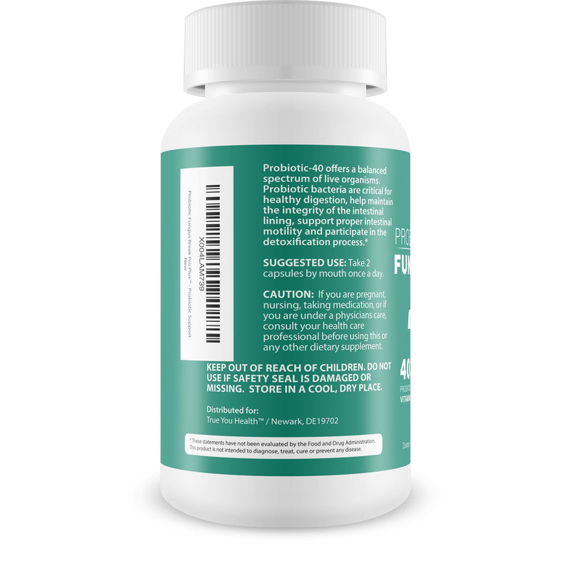 Probiotic Fungus Break Pro Plus - Improved Formula - Our Best Nail Fungus Probiotics For Nail Fungus Care - Best Nail Fungus Pills - Natural Nail Fungus Care Best Nail Fungus Treatment Probiotic Pills