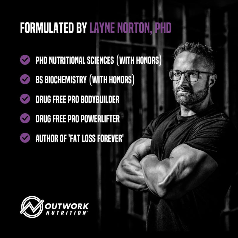 [Australia] - Outwork Nutrition Post Workout Recovery Powder - Creatine Monohydrate, KSM-66 Ashwagandha & Tart Cherry - Speeds Recovery, Eases Soreness - Creatine Powder for Men & Women, Gummy Bear Burst, 230 Gr 