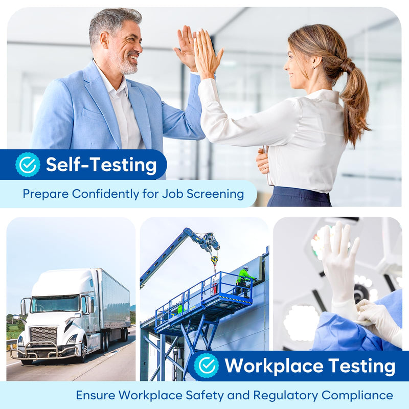 [Australia] - Areta 5 Pack 5 Panel Instant Drug Test Kits Cups - Testing Marijuana (THC), COC, OPI 2000, AMP, BZO - Urine Drug Screen - #ACDOA-754 5 Ounces 