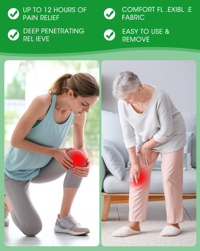 [Australia] - Knee patches, natural, comfortable, warming, pain relief, inflammation reduction, promoting blood circulation 