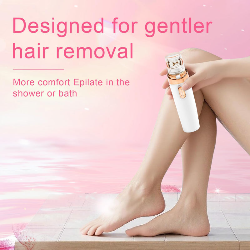 [Australia] - Epil Pro 3.0 Women Face Epilator 2025 New - 2-in-1 Rechargeable Facial Hair Removal for Women, IPX5 Waterproof Epilator with 3 Eyebrow Trimmers,Beauty Removal for Woman(1PC-Pink) pink 