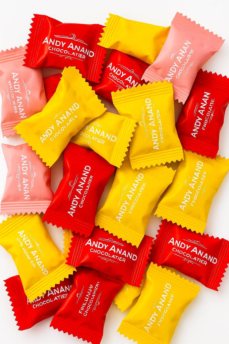 ANDY ANAND CHOCOLATIER Sugar Free Multivitamin Gummies, Strawberry, Mango, Pineapple, and Peach 50 Gummies, 50 Day Supply, Pack of 1