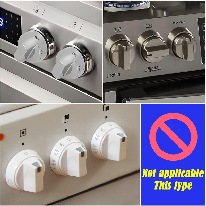 [Australia] - Stove Knob Safety Locks – Gas gas stove knob Covers – baby proofing Locks (5 Pack) 