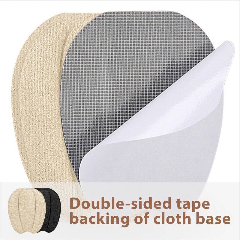 [Australia] - Goiern 4 pieces heel pads tongue pads for shoes that are too big, size reduction, non-slip tongue pad insert for loose shoes men and women 