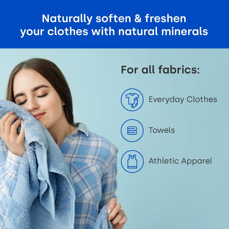 [Australia] - Dropps Fabric Softener Pods: Clean & Crisp | 120 Count | HE Compatible + All Washers | Cold Wash + All Temperatures | Softness + Freshness | Low Waste Packaging 120 Count (Pack of 1) 