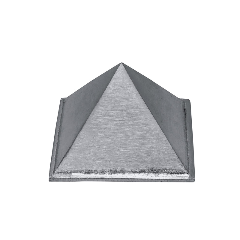 Metal Vastu Zinc 3 Layer Pyramid | Pure Zinc Vastu Remedy | 3-Inch | Pyramid for Positive Energy, Health & Wealth | Vastu Dosh Remedies for Home & Office | Pack of 1 Antique