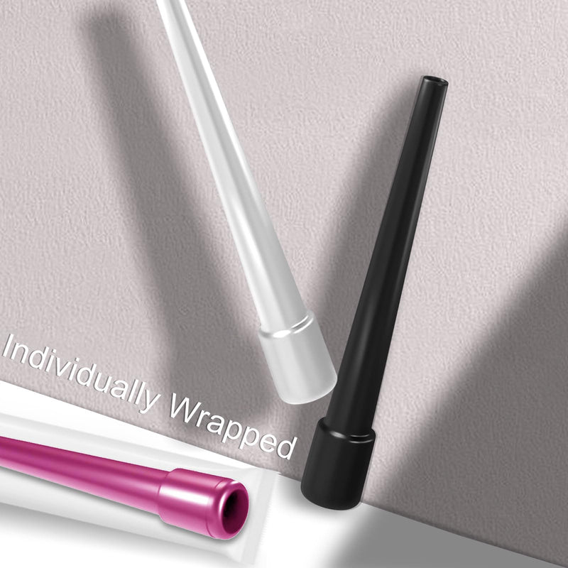 [Australia] - Hookah Tips Disposable Hookah Mouth Tips BPA-Free Individual Wrapped Mixed Colors Mouth Tips Fit for Most Hookah Mouthpiece Handles Made - No Burrs (50 PCS) 50 Tips 