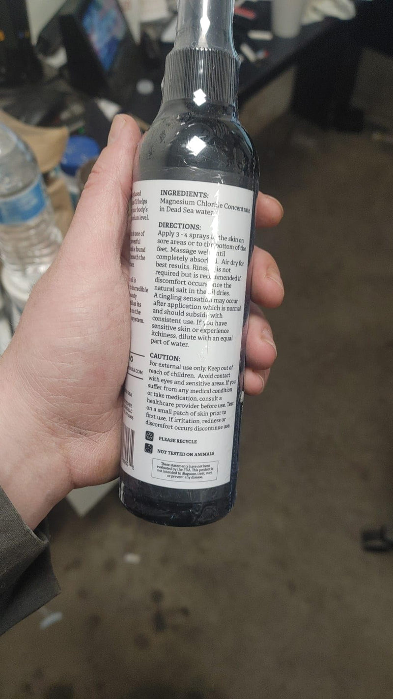 [Australia] - Aromasong Extra Strength Ultra-Pure Magnesium Spray (23mg Magnesium in Each Spray) 8 Oz, Known to be Used for Leg Discomfort and Promotes a Calm Sleep. Unflavored 8 Fl Oz (Pack of 1) 