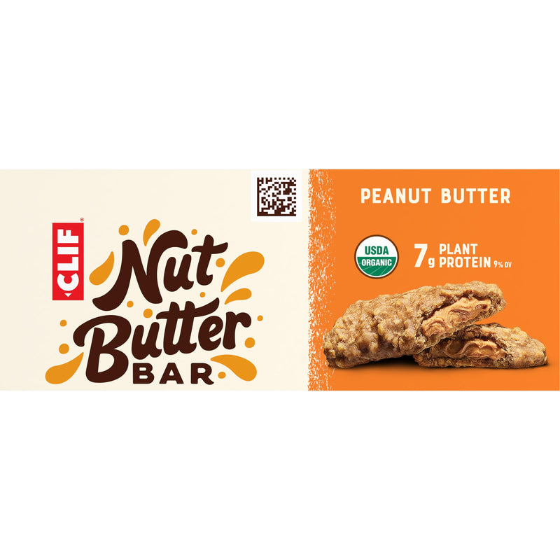 [Australia] - CLIF Nut Butter Bar - Peanut Butter - Filled Energy Bars - Non-GMO - USDA Organic - Plant-Based - Low Glycemic - 1.76 oz. (5 Pack) Peanut Butter, 5ct 5 Count (Pack of 1) 