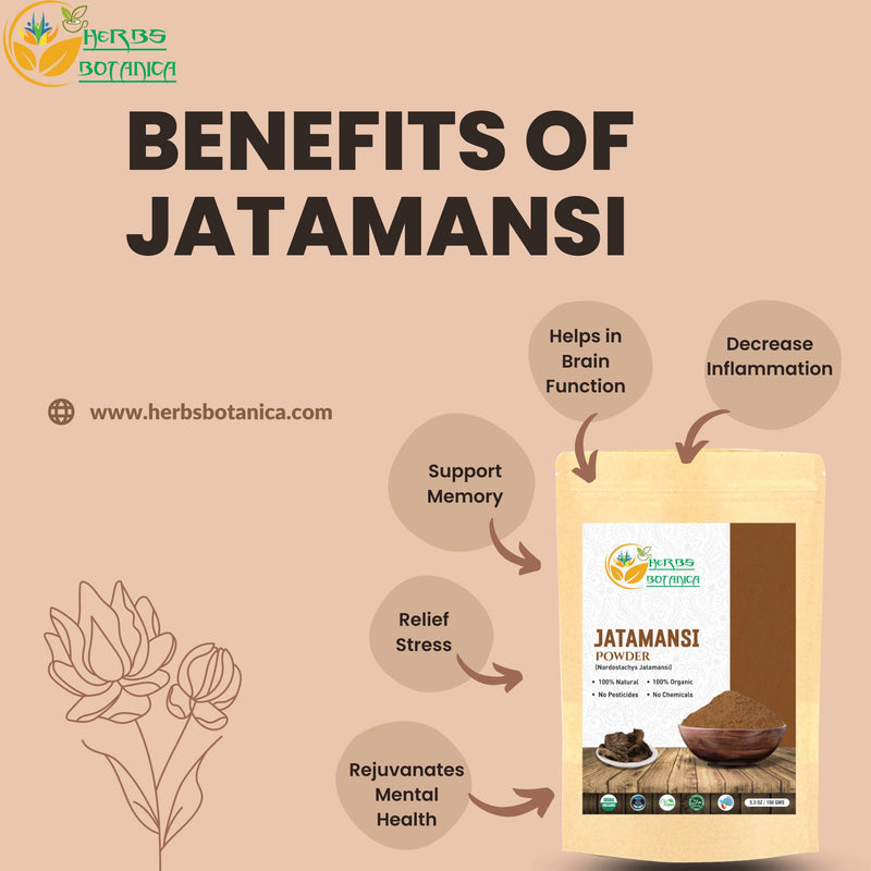 [Australia] - Jatamansi Root Powder Organic Nardostachys Jatamansi for Hair Growth Spikenard Stress Relief Formulation Natural Rhizome 5.3 Ounce / 150 gms 