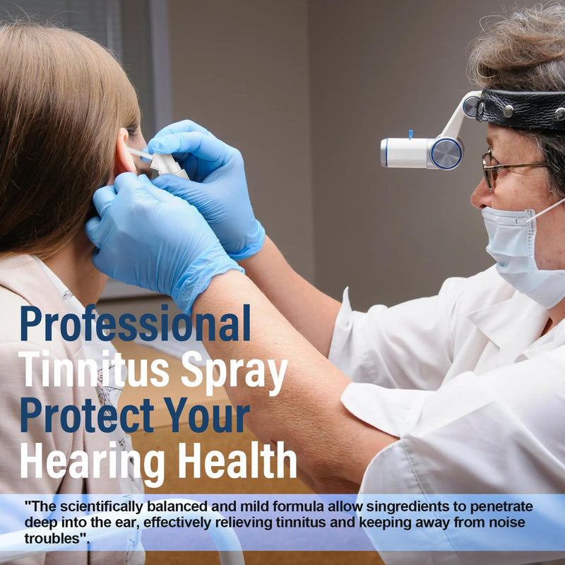 [Australia] - Tinnitus Relief for Ringing Ears, Tinnitus Relief Spray, Ringing Treatment for Ear Noise & Interference, Improves Hearing 1 Fl Oz (Pack of 1) 