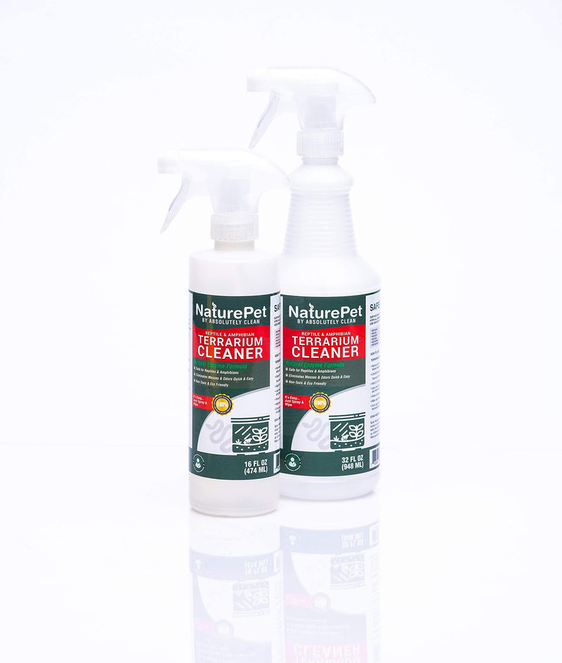 Reptile & Amphibian Terrarium Cleaner (16oz Spray Bottle) - PawsPlanet Australia