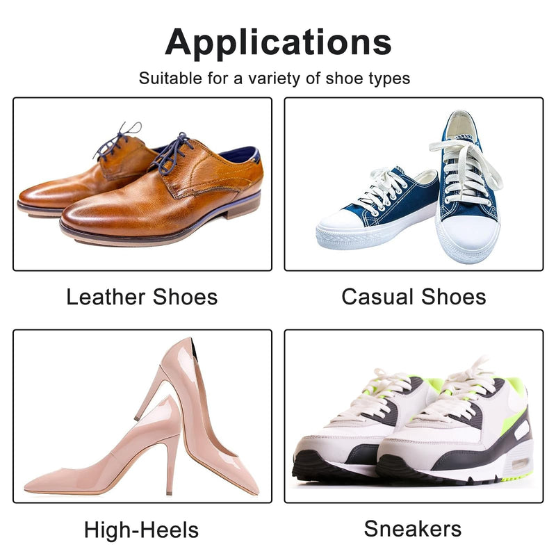 [Australia] - 2 pairs of anti-slip heel pads, heel grips, shoe pads, heel pads, shoe insoles, silicone heel protection, self-adhesive heel pads, anti-slip heel pads for shoes that are too large (beige + black) 