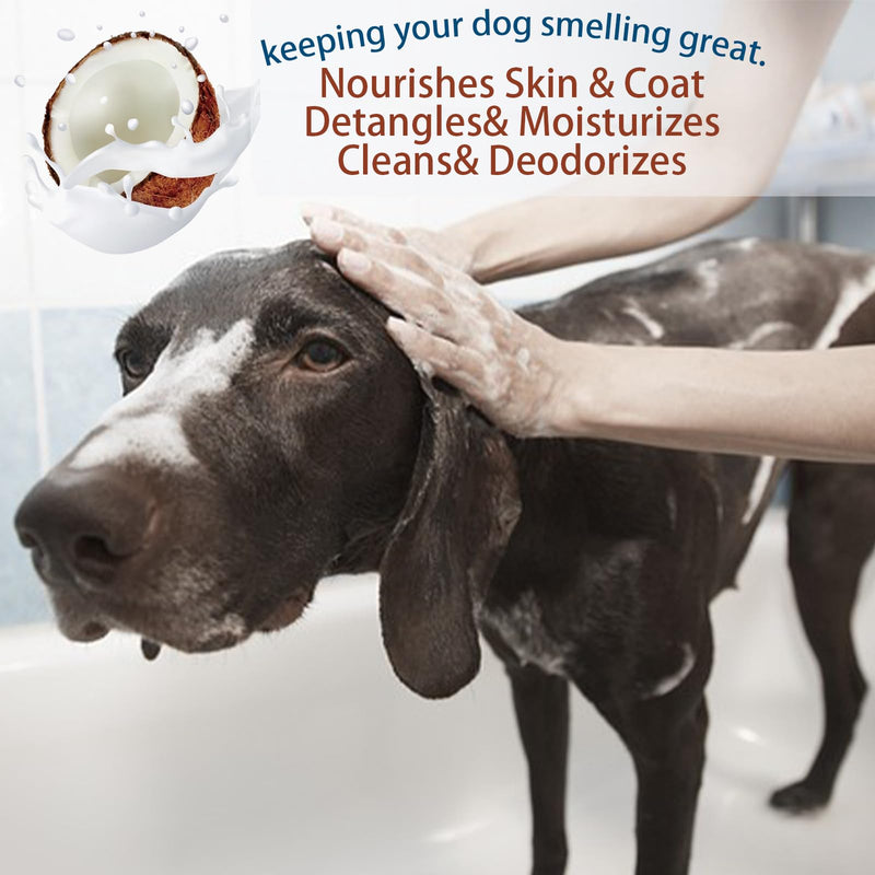 12.8oz Waterless No Rinse Dry Dogs Shampoo, Licking Safe Dry Shampoo for Cats, Foam Puppy Bath Cleaner Tool, Grooming for Kitten Doggy Sensitive Skin, Bathless Cleaning Pet Wash Shampoo - PawsPlanet Australia