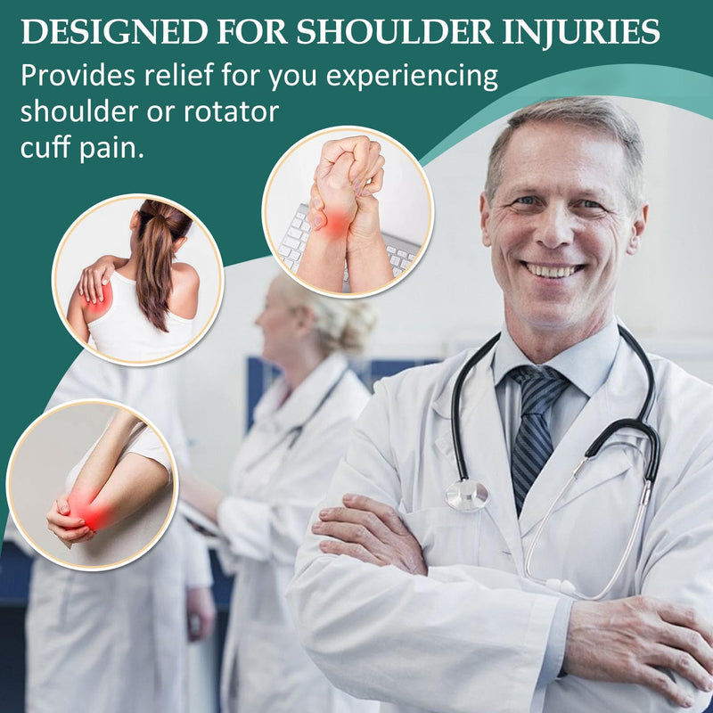 [Australia] - HARBOREST Shoulder Surgery Pillow - Shoulder Pillow for Shoulder Pain, Rotator Cuff Pillow for Sitting (Light Grey) Without Shoulder Strap Light Grey 