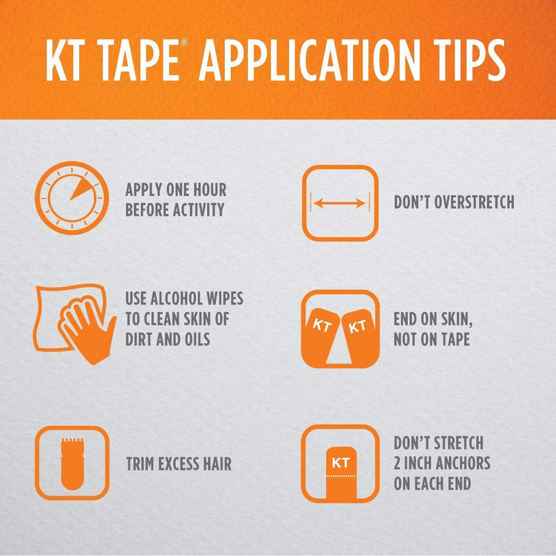 KT Tape Pro Extreme 20 - Kinesiology Tape - Synthetic Performance Kinesiology Tape Waterproof Pre Cut - Stronger and More Resistant Adhesion - Waterproof- 4 to 7 Days of Support - Reflective Safety Solid