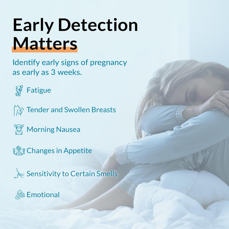 getTested 3-in1 Early Detection Pregnancy Test