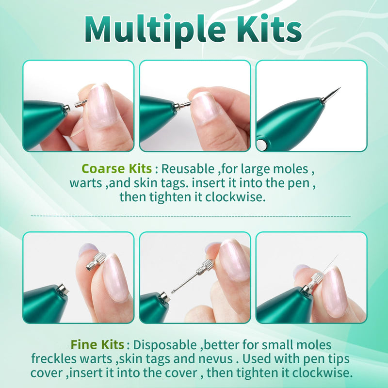 [Australia] - CHRERNA Plasma Pen device for hand and body (warts, birthmarks, nevus, birthmarks, pigment spots, age spots) green 