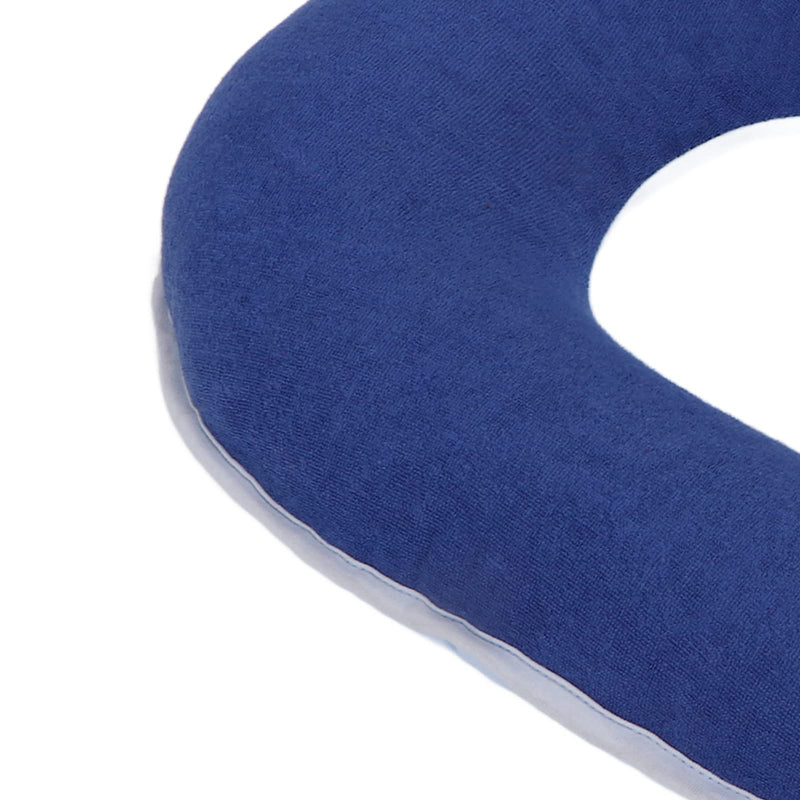 [Australia] - Donut Pillow Soft Breathable Pillow Cushion Bed Donut Butt Pillow Dark Blue Sleeve Bed Donut Butt Pillow Dark Blue 