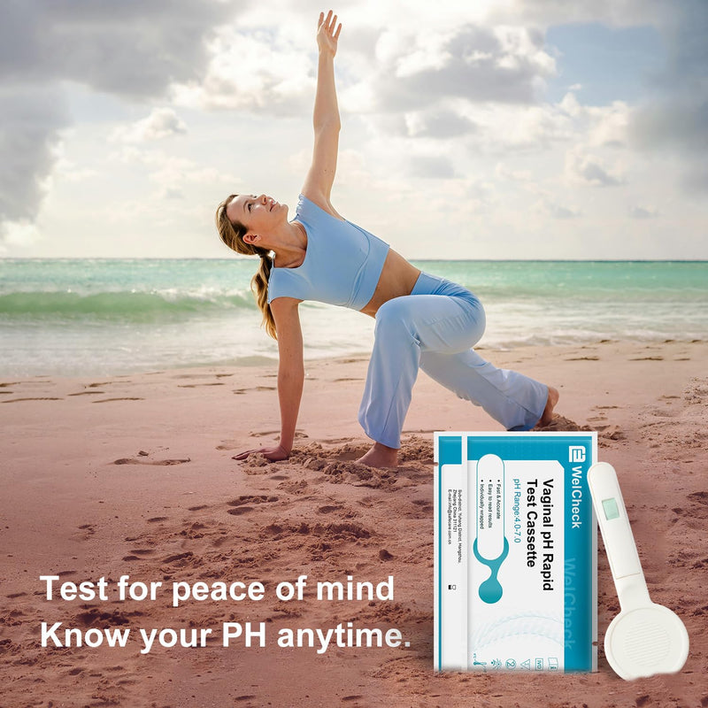 Vaginal pH Test Strips, Vaginal Yeast Infection Test Strips, Feminine pH Test, BV Test Strips pH Balance for Women, 15 Individually Packaged Strips