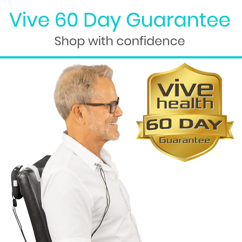 [Australia] - Vive Magnet Pull Cord Chair Alarm for Elderly Adults - Bed Alarm - Fall Prevention for Elderly Dementia Patients - String Exit Alert Detection for Caregivers Monitoring Seniors - Batteries Included White 