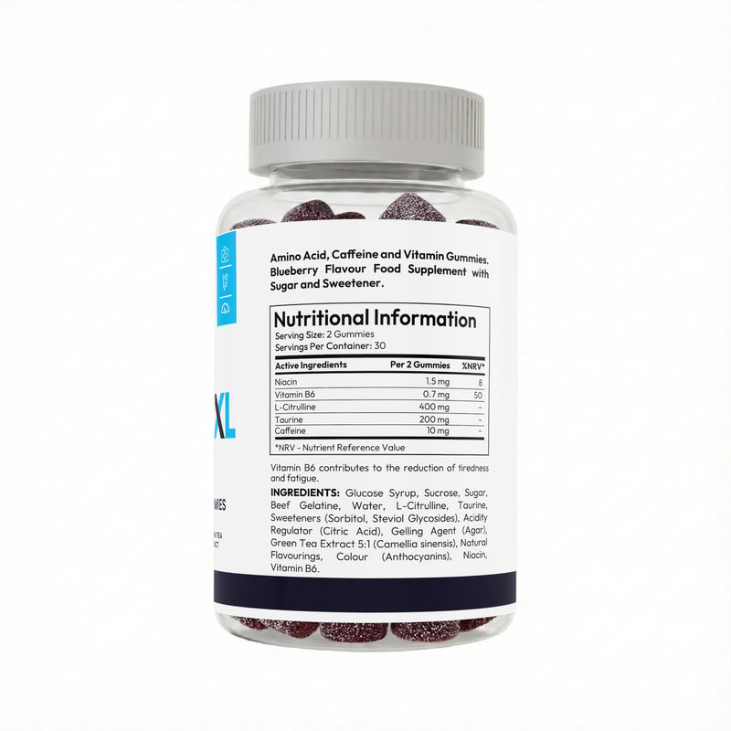 Vital Boost XL 60 Gummies All Natural Advanced Formula for Overall Health & Wellness Support