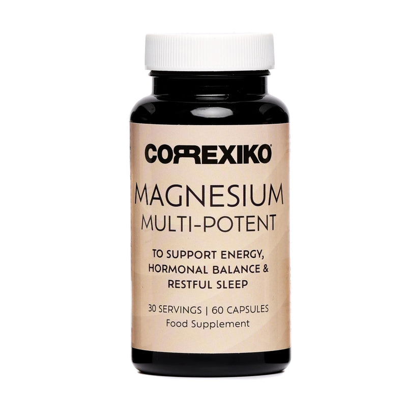 CORREXIKO Multi-Potent Magnesium Capsules - 300mg Serving Magnesium Bisglycinate Supplement - High Absorption Glycinate Tablets - High Strength for Sleep Aid & Energy - 60 Capsules, 1 Month Supply 60 count (Pack of 1)