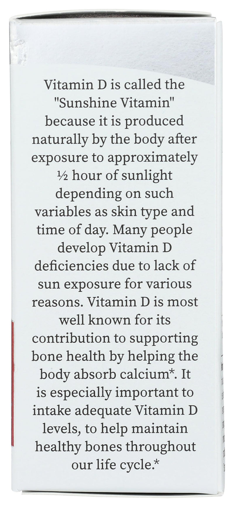 Nature's Answer Vitamin D3 Drops