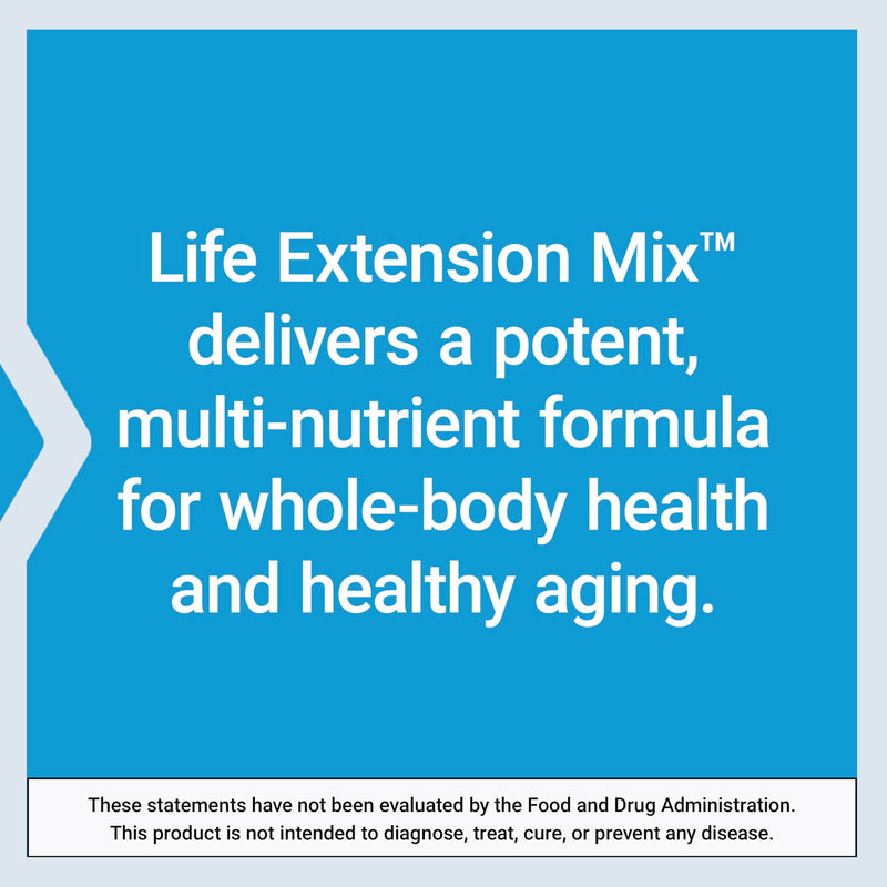 Life Extension Mix Powder, 360 Grams | High-Potency Multivitamin with Vitamins B, C, D, E & Magnesium, Whole-Body Health & Healthy Aging, Gluten-Free