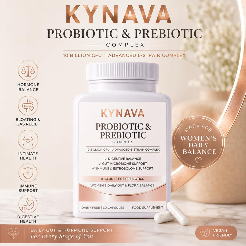 Women's Probiotics Menopause Supplements – 10 Billion CFU with L. Reuteri, L. Rhamnosus & L. Plantarum, Lactobacillus for Gut Health, Bloating Relief & Intimate Flora – 60 Vegetarian Capsules